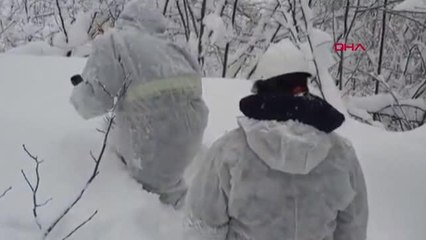 SİNOP'TA KAR YAĞIŞI ETKİLİ; 'SOKAĞA ÇIKMAYIN' UYARISI YAPILDI