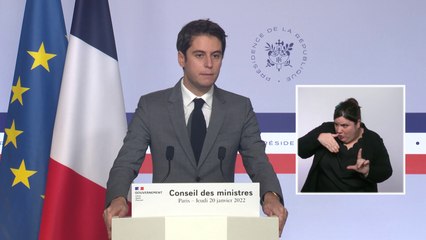 Compte rendu du Conseil des ministres du 20 janvier 2022