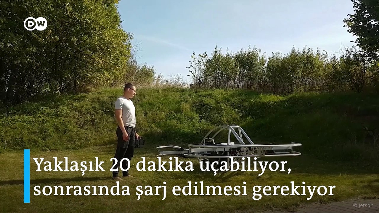 İsveçli bir firma, geliştirdiği uçan aracı yarı monte edilmiş halde ve kurma talimatlarıyla birlikte satıyor