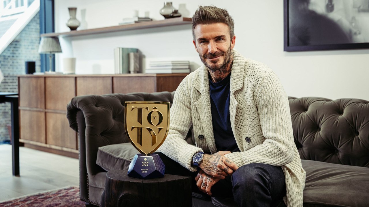 David Beckham präsentiert das FIFA 22 TOTY