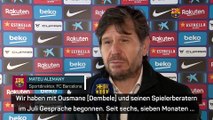 Alemany: “Dembele muss schnellstmöglich gehen”