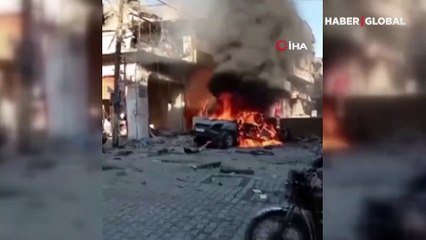 Afrin'de füzeli saldırı: 4 sivil öldü, 20 yaralı