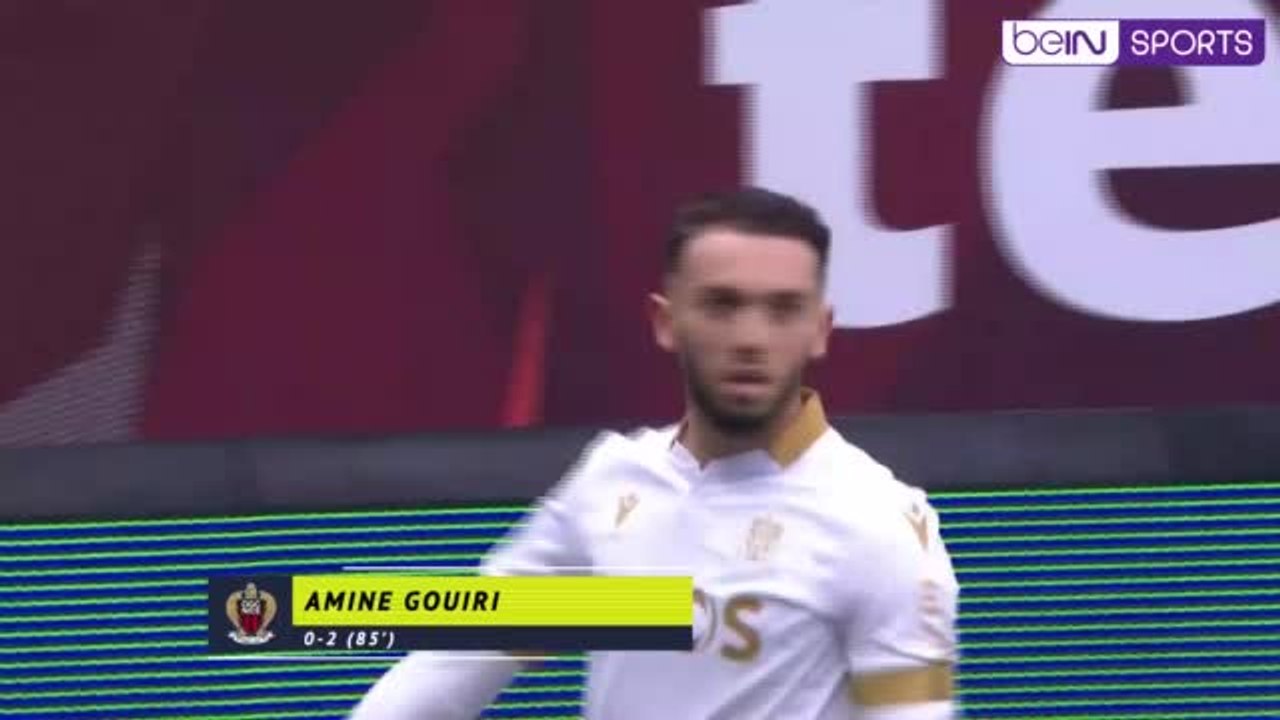 Nice up to second with comfortable win over Metz