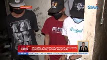 3 lalaking naaktuhan umanong bumabatak ng shabu, arestado sa Malabon | UB