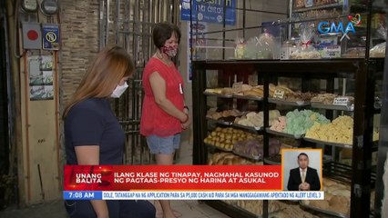 Ilang klase ng tinapay, nagmahal kasunod ng pagtaas-presyo ng harina at asukal | UB