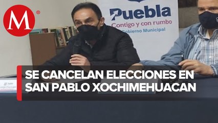 Autoridades municipales de Puebla cancelan elecciones en San Pablo Xochimehuacan y Canoa