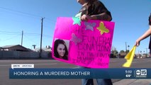 Honoring a murdered mother