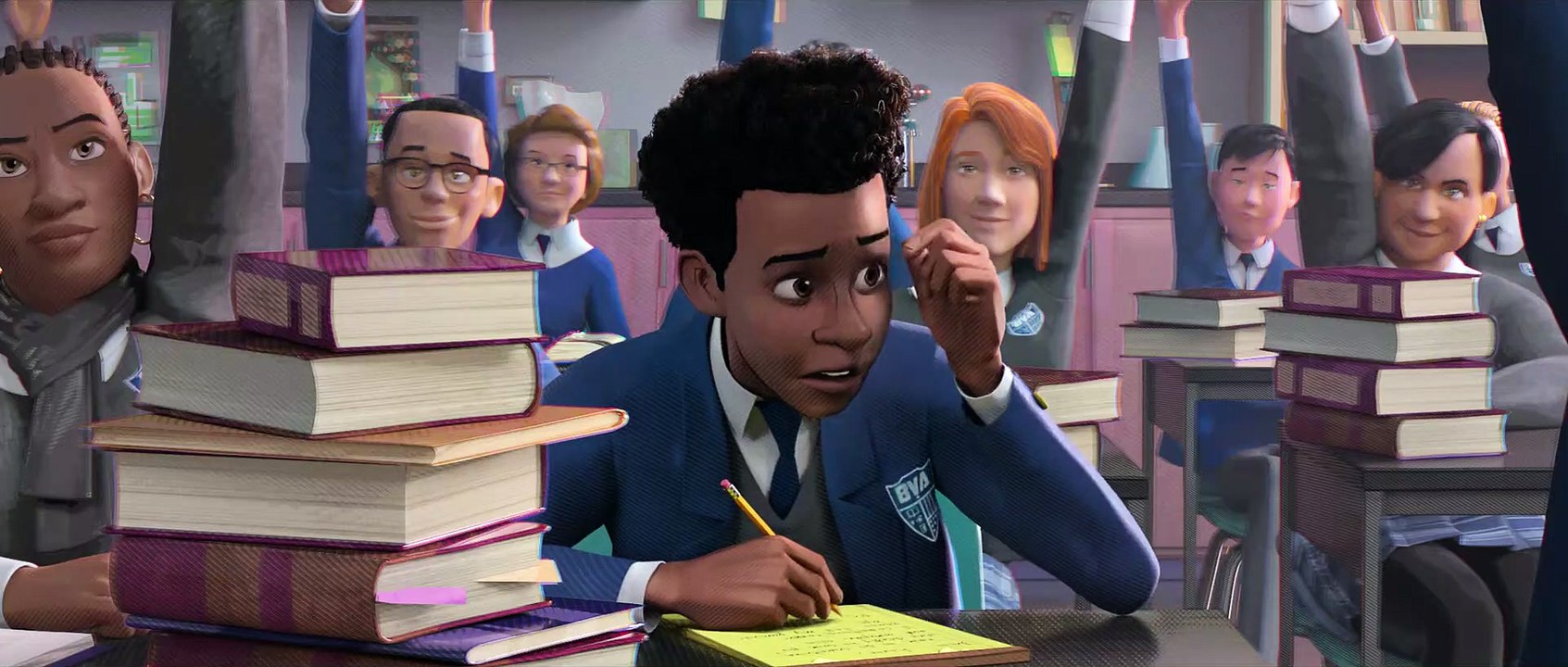 Spider-Man Into the Spider-Verse Film Clip - Hailee Steinfeld, Shameik Moore