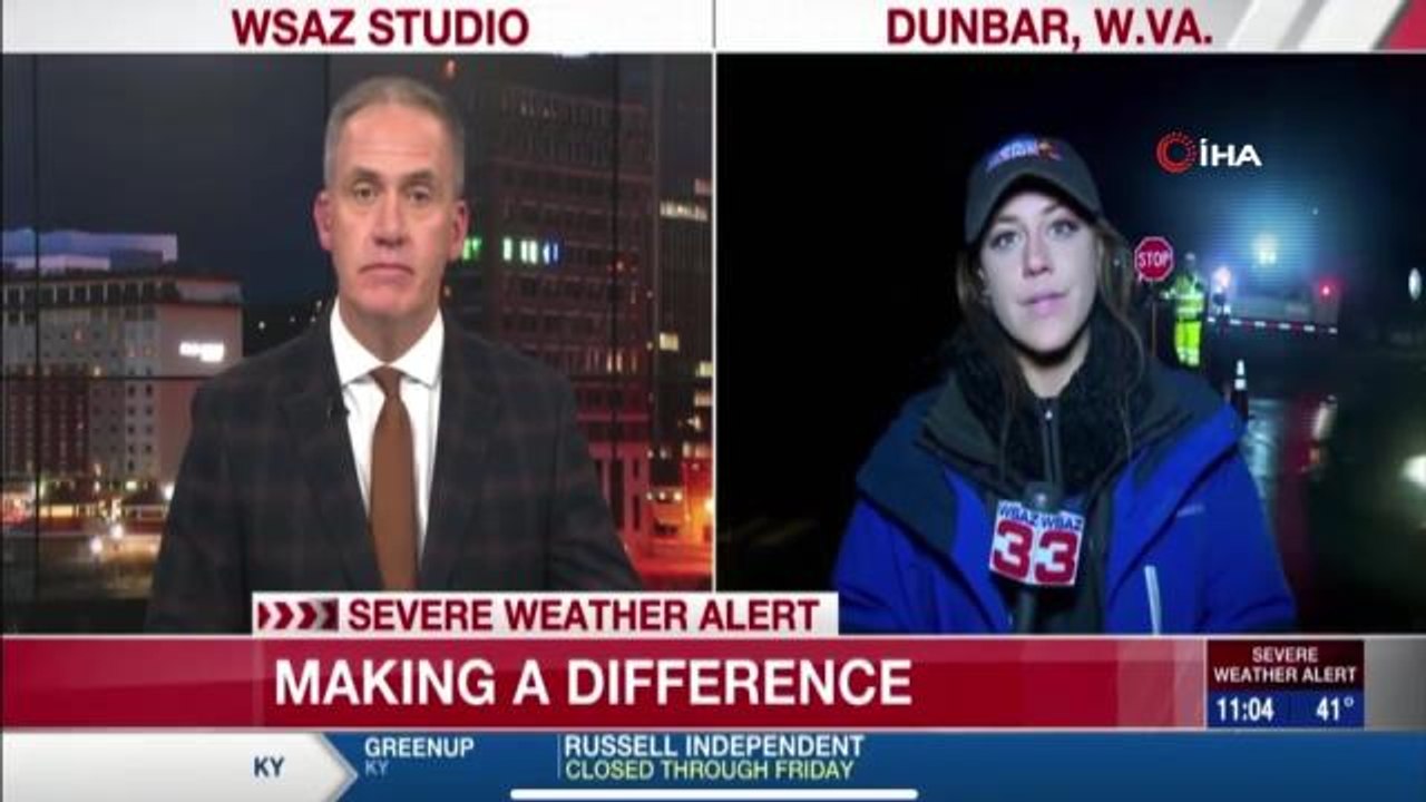 Canlı yayında muhabire jeep çarptı! Sözleri, haber spikerinin boğazına düğümlendi