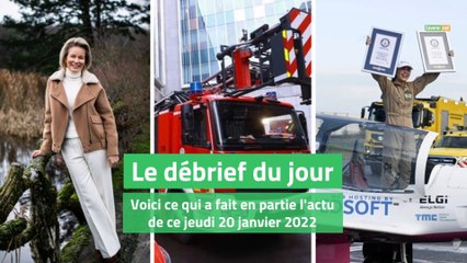 Débrief du jour jeudi 20 janvier 2022
