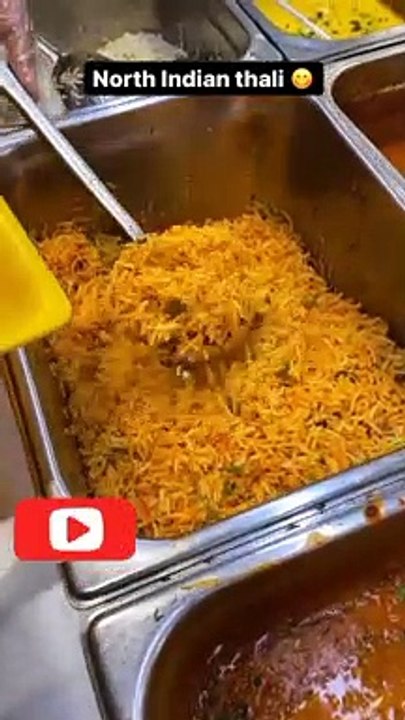 Loaded North Indian Thali  please follow and like