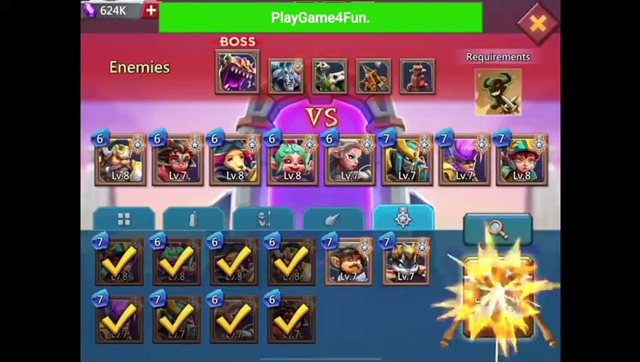 Lords Mobile - Vergeway - Chapter 8 Stage 6