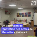 Marseille: Coup d'envoi du vaste plan de rénovation des écoles