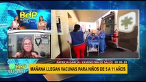Patricia García sobre vacunas para niños: “Deben recibir dos dosis para estar protegidos”