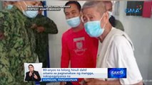 80-anyos na lolong hinuli dahil umano sa pagnanakaw ng mangga, nakapagpiyansa na | Saksi