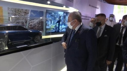 TBMM Başkanı Şentop, Dubai Expo'da incelemelerde bulundu