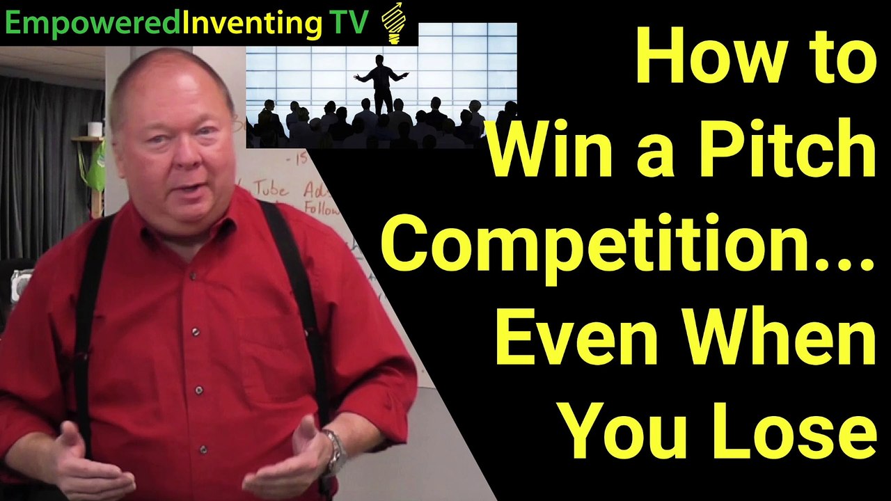 How to Win at a Pitch Competition Even When You Lose
