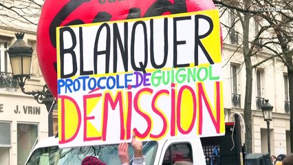Nouvelle journée d'action des enseignants, faible mobilisation selon le gouvernement