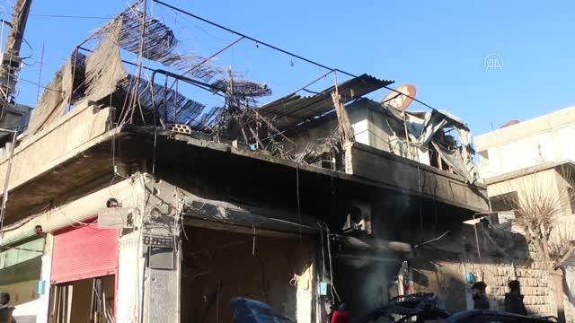 Tel Rıfat'ta yuvalanan terör örgütü YPG/PKK, Afrin'deki sivilleri hedef aldı: 4 ölü