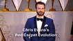 Chris Evans's Red Carpet Evolution