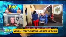 Patricia García sobre vacunas para niños: “Deben recibir dos dosis para estar protegidos”