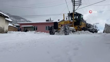 Kar sebebiyle kapanan 67 grup yolunun 65'i ulaşıma açıldı