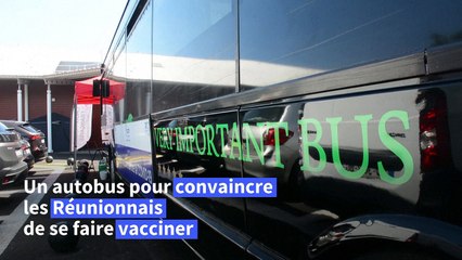 A La Réunion, un vaccinobus pour inciter les habitants à se faire vacciner