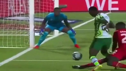 ملخص مباراة نيجيريا وغينيا بيساو 0 2 مباراة مثيرة