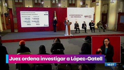 Juez ordena investigar a López-Gatell por muertes en la pandemia