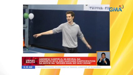 Andrew Garfield, inaming sinikreto ang participation sa Spider-Man: No Way Home | UB