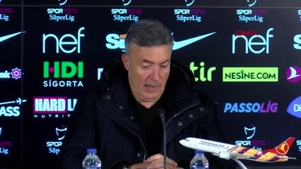 SPOR Galatasaray Teknik Direktörü Domenec Torrent'in açıklamaları