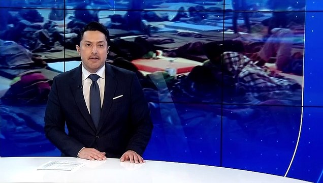 Migrantes inician construcción para expandir un albergue ante la llegada de más migrantes