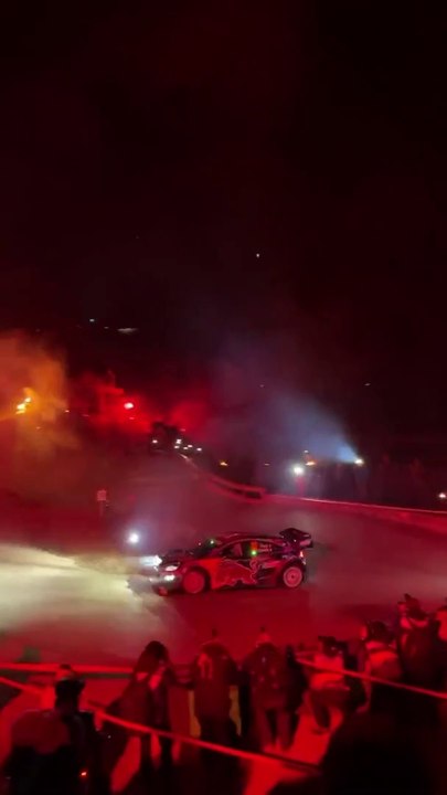 WRC Monte Carlo 2022 SS01 Epic Atmosphere Fans Loeb