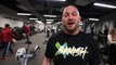Former rugby player leads gym sessions