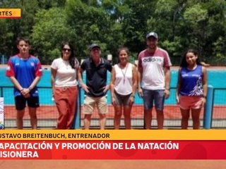Capacitación y promoción de la natación misionera