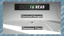 Cincinnati Bengals At Tennessee Titans: Moneyline, AFC Divisional Round, January 22, 2022