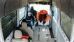 Stuntman Flies Through Minibus At 50 MPH