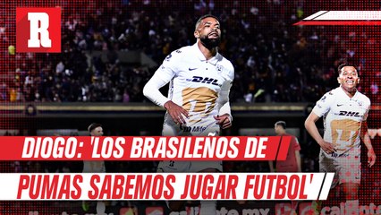 Diogo de Oliveira quiere demostrar que los brasileños en Pumas saben jugar futbol