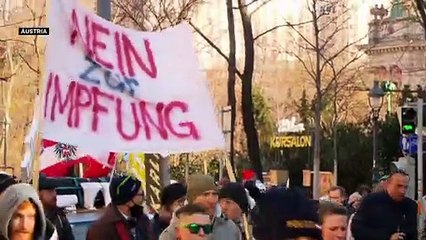 Vacina contra Covid passa a ser obrigatória na Áustria