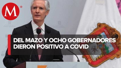 Ocho gobernadores dan positivo a covid-19 en lo que va del año