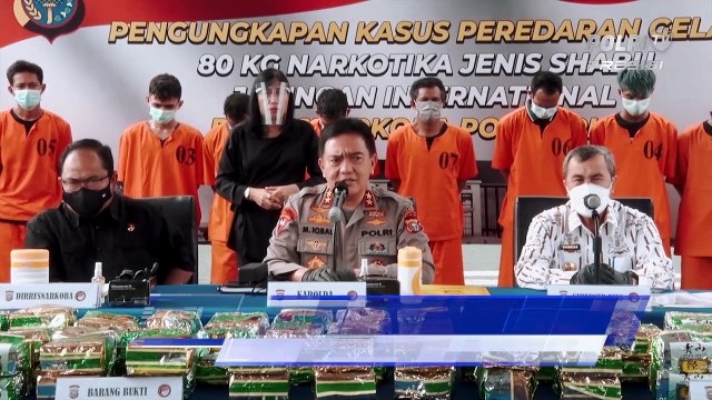 Polda Riau Ungkap Penyelundupan Sabu 80 Kilogram