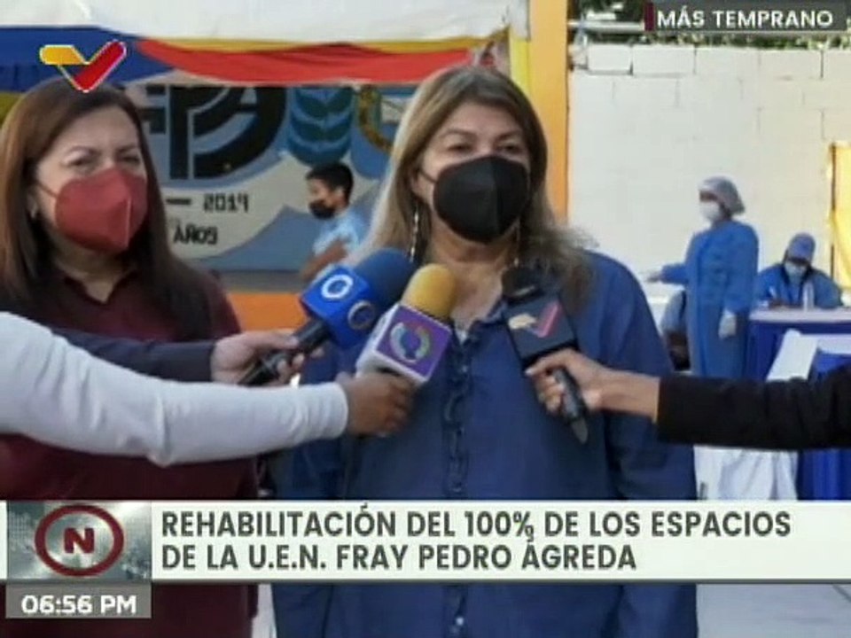 Entérate | Plan Una Gota de Amor para mi Escuela recupera espacios de la U.E.N Fray Pedro Ágreda