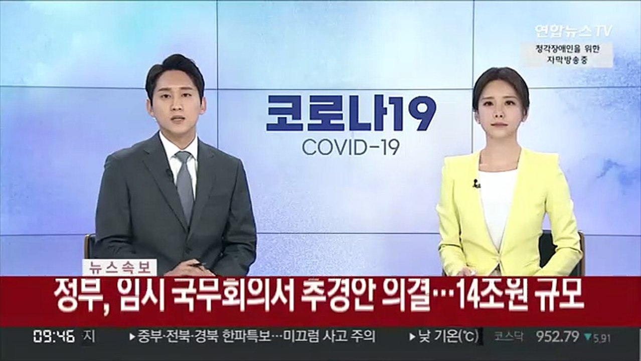 [속보] 정부, 임시 국무회의서 추경안 의결…14조원 규모