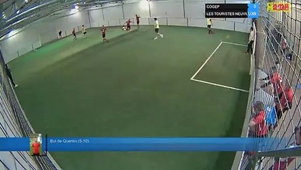But de Quentin (5-10) - COGEP Vs LES TOURISTES NEUVILLOIS - 20/01/22 21:00 - LIGUE 4