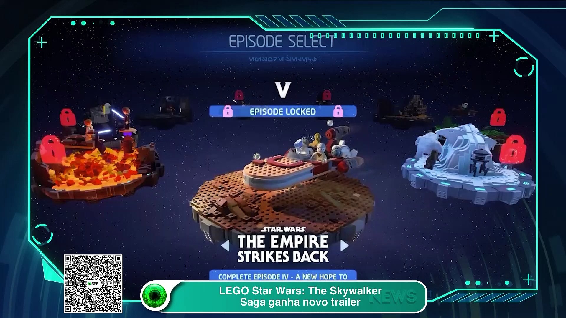 LEGO Star Wars: The Skywalker Saga recebe novo trailer