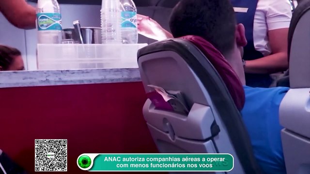 ANAC autoriza companhias aéreas a operar com menos funcionários nos voos