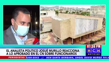 Josué Murillo: "Se tienen que derogar las normas que afectan a la institucionalidad"