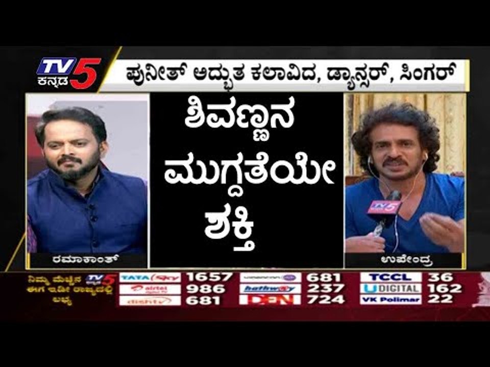 ಶಿವಣ್ಣನ ಮುಗ್ಧತೆಯೇ ಶಕ್ತಿ..! | shivaraj kumar | upendra | puneeth rajkumar | appu fans | tv5 kannada