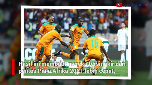 Jadi Juru Kunci, Juara Bertahan Aljazair Tersingkir dari Piala Afrika 2021