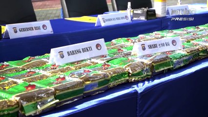 Polda Riau Ungkap Penyelundupan Sabu 80 Kilogram
